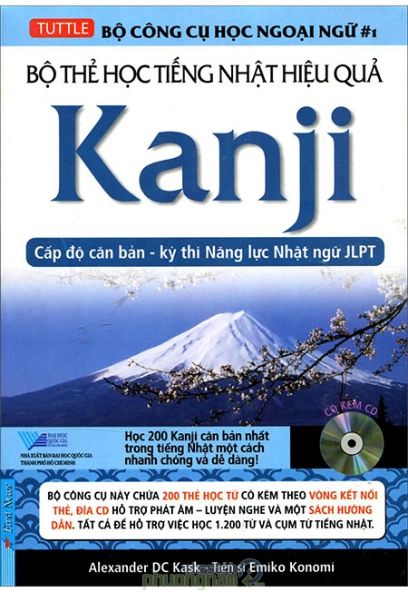 Bộ thẻ học tiếng Nhật hiệu quả - Kanji
