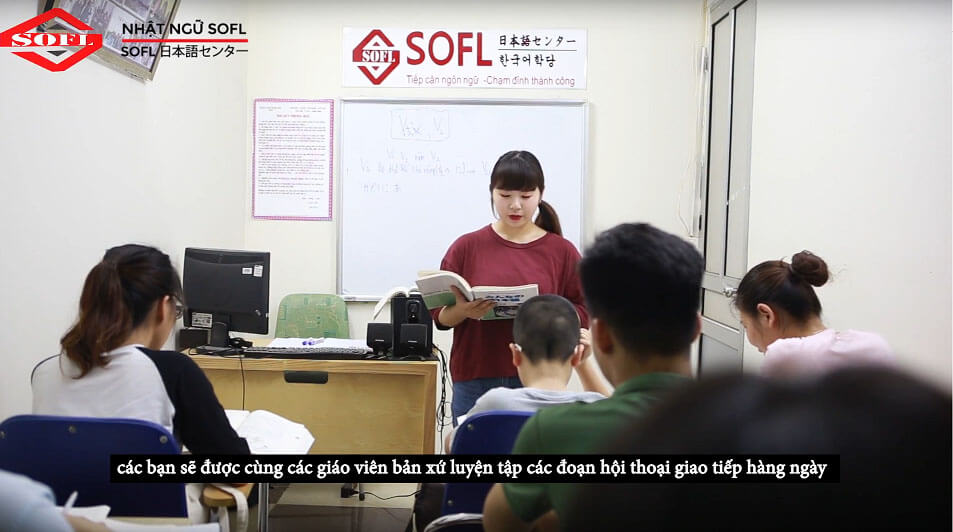 Lớp học tiếng Nhật giao tiếp cơ bản cùng người bản xứ