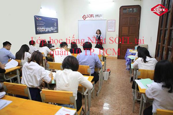 Lớp học tiếng Nhật SOFL tại quận 10 Tp. HCM