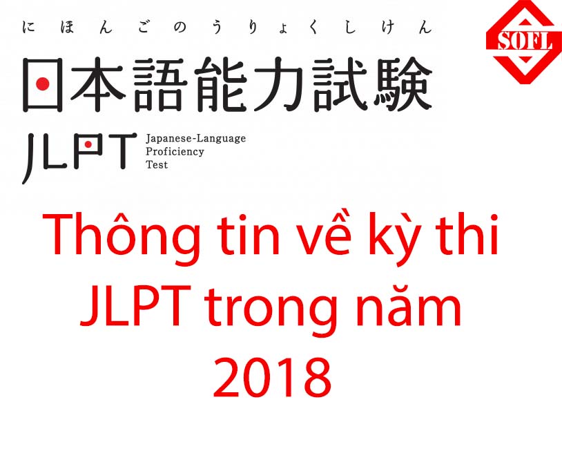 Thông tin các kỳ thi JLPT trong năm 2018