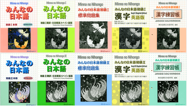 Sách học tiếng Nhật trung cấp Minna